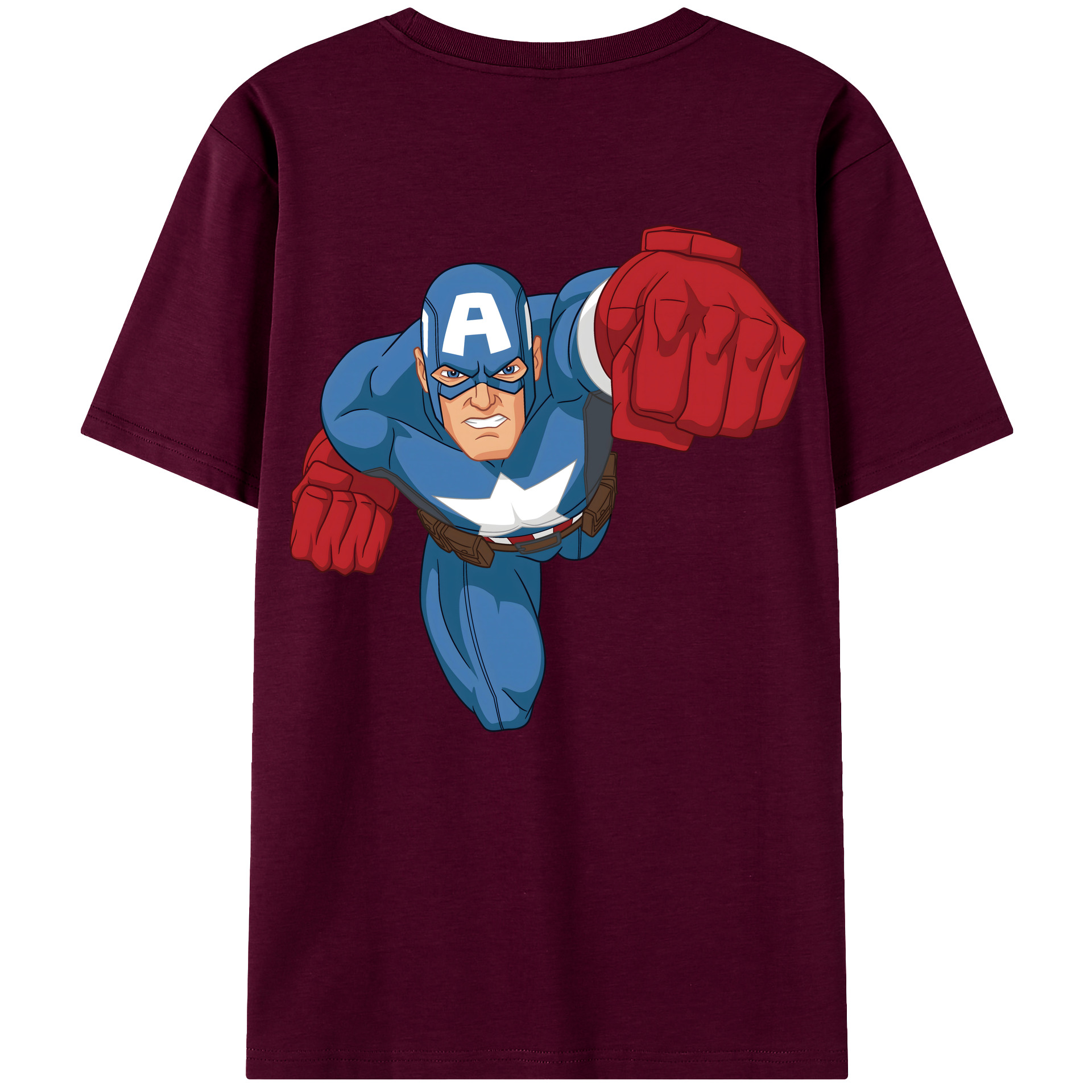 （画像用） アベンジャーズ The Avengers レディース半袖Tシャツ(バックプリント)